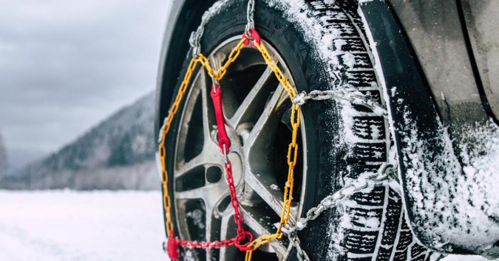 Pneus d’hiver et chaînes : un gage de&nbsp;sécurité